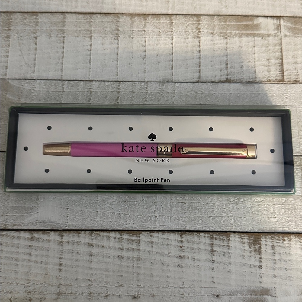 Nwt Kate spade colorblock ballpoint pen